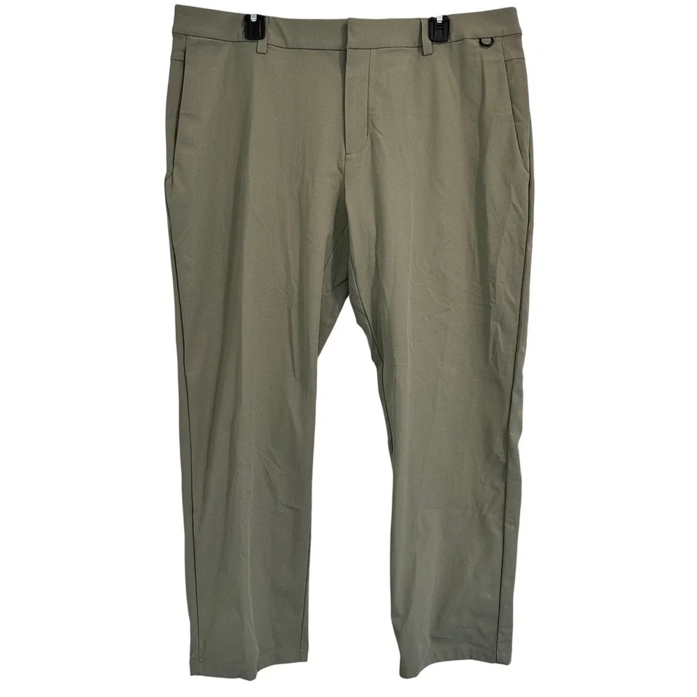 Nike 24.7 Dri-FIT PerfectStretch Mens Pants 38x30 Olive Green Golf HQ6921-320